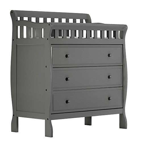 Dream On Me, Marcus Changing Table and Dresser, Storm Grey